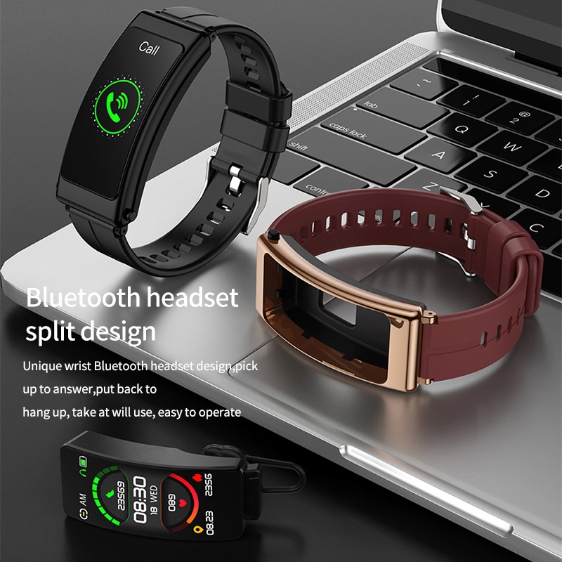 TOHAYIE K13 Smart Bracelet Single Earbuds 2 in 1 New Bluetooth Call Fitness Sport Smart Watch IP68 Waterproof Health Monitoring Wristwatch Daraz .bd